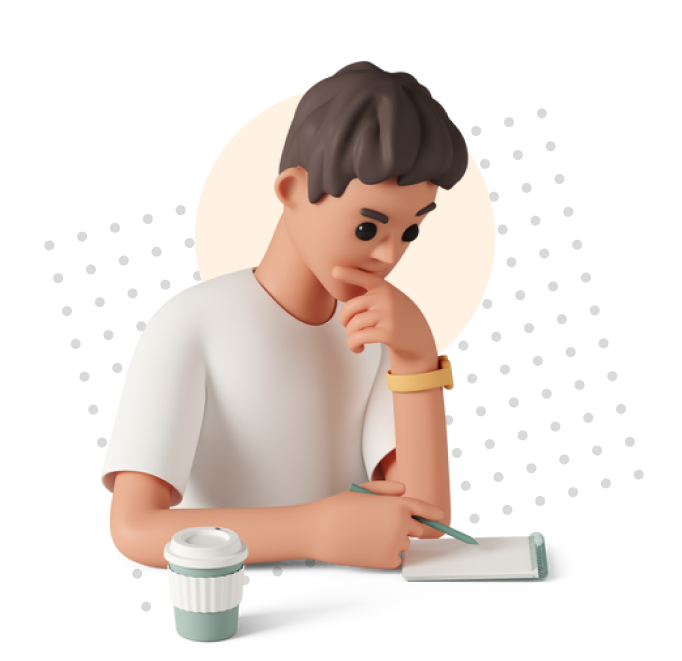 https://icons8.com/illustrations/illustration/3d-casual-life-young-man-holding-chin-and-writing-in-notebook